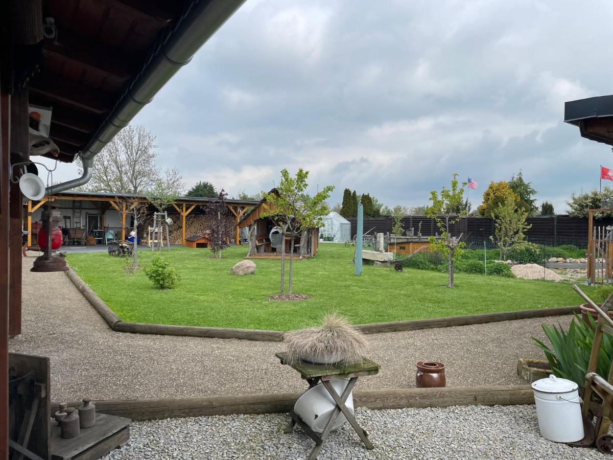 Pension Landhaus An Der Saale Bernburg Luaran gambar