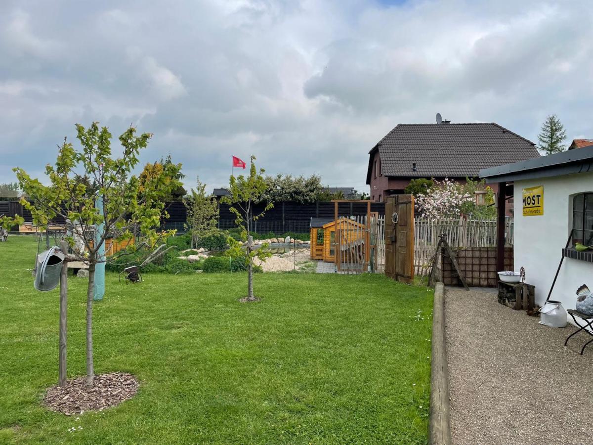 Pension Landhaus An Der Saale Bernburg Luaran gambar