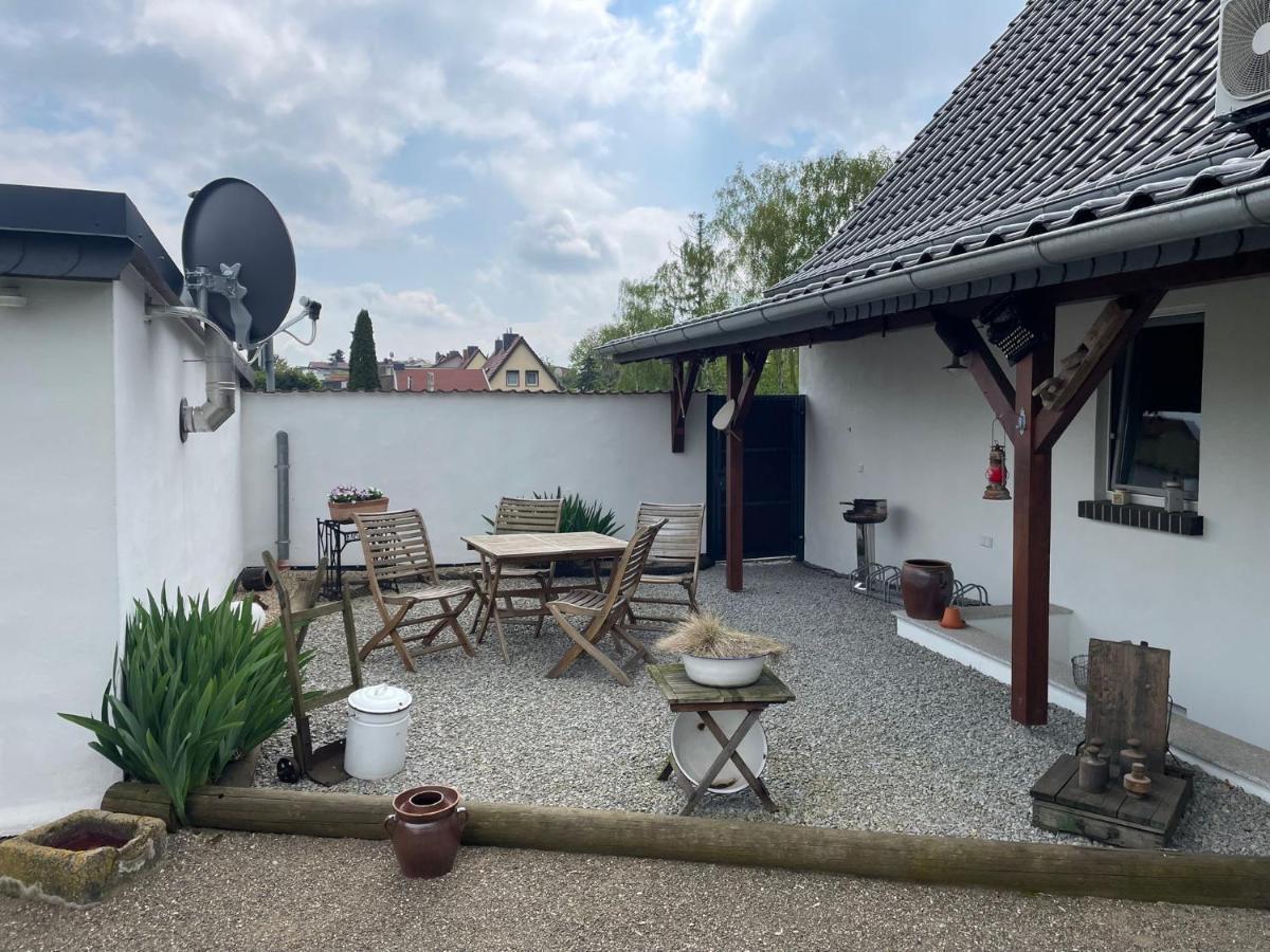 Pension Landhaus An Der Saale Bernburg Luaran gambar